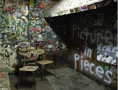 page sample from CBGB: Decades of Graffiti