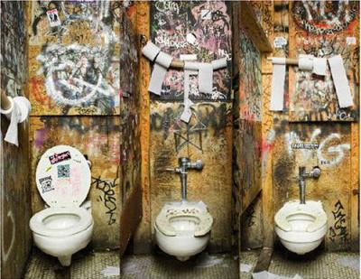 page sample from CBGB: Decades of Graffiti