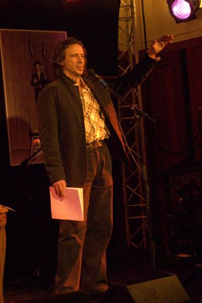 R. Hell reads at Hague, 2007