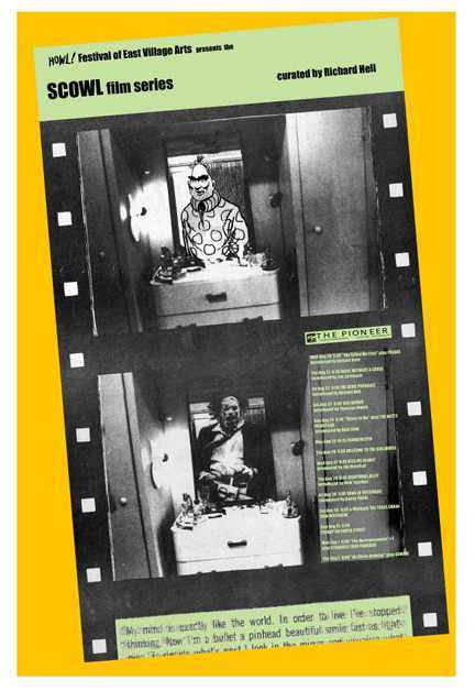 Scowl Film Series poster #3: filmstrip Zippy