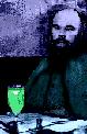 tinted pic: Paul Verlaine w/ absinthe (courtesy Literary Kicks)